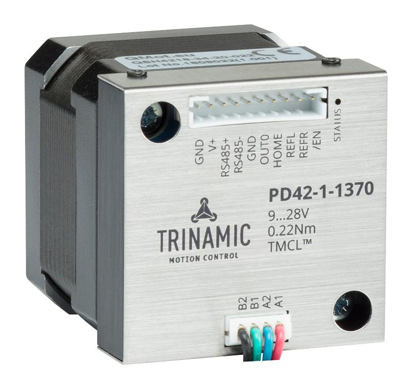 PD42-1-1370-TMCL STEPPER MOTOR DRIVER, 2-PH, 2A, 0.22N-M TRINAMIC / ANALOG DEVICES