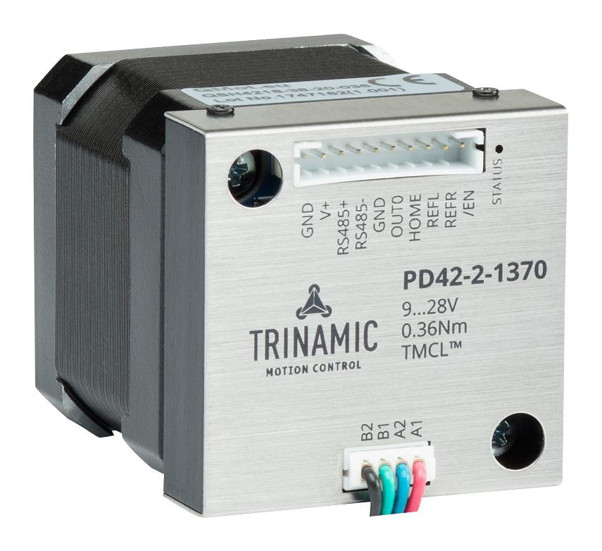PD42-2-1370-TMCL STEPPER MOTOR DRIVER, 2-PH, 2A, 0.36N-M TRINAMIC / ANALOG DEVICES