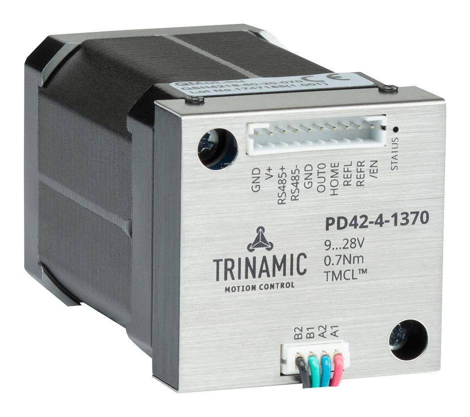 PD42-4-1370-TMCL STEPPER MOTOR DRIVER, 2-PH, 2A, 0.7N-M TRINAMIC / ANALOG DEVICES