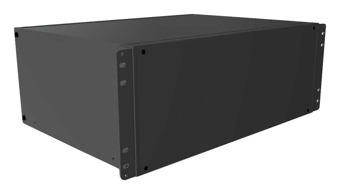 RMCS190713BK1 RACK MOUNT CABINET, 4U, ALUM, BLACK HAMMOND