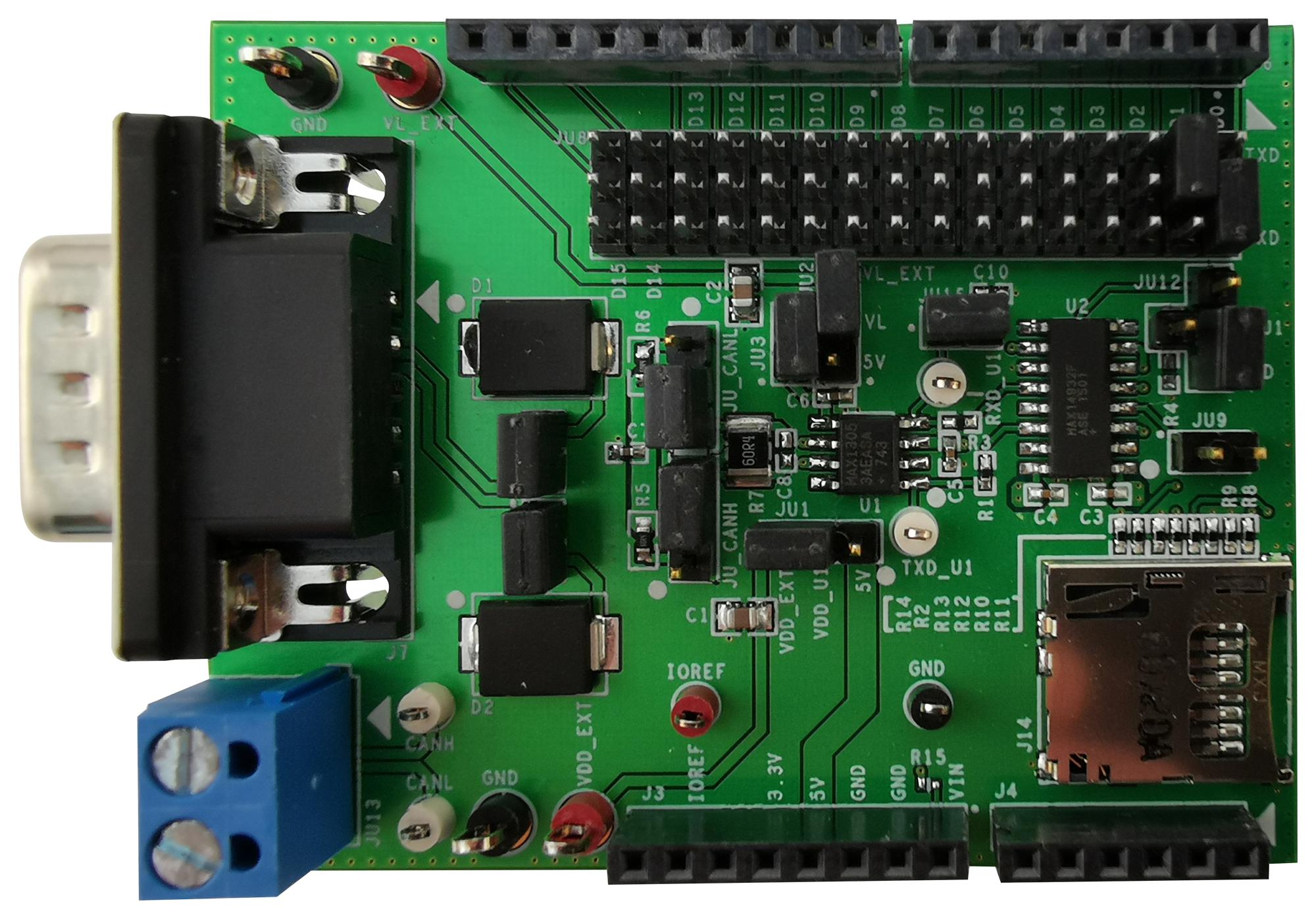 MAX13053AESHLD# SHIELD DEMO BOARD, CAN TRANSCEIVER MAXIM INTEGRATED / ANALOG DEVICES