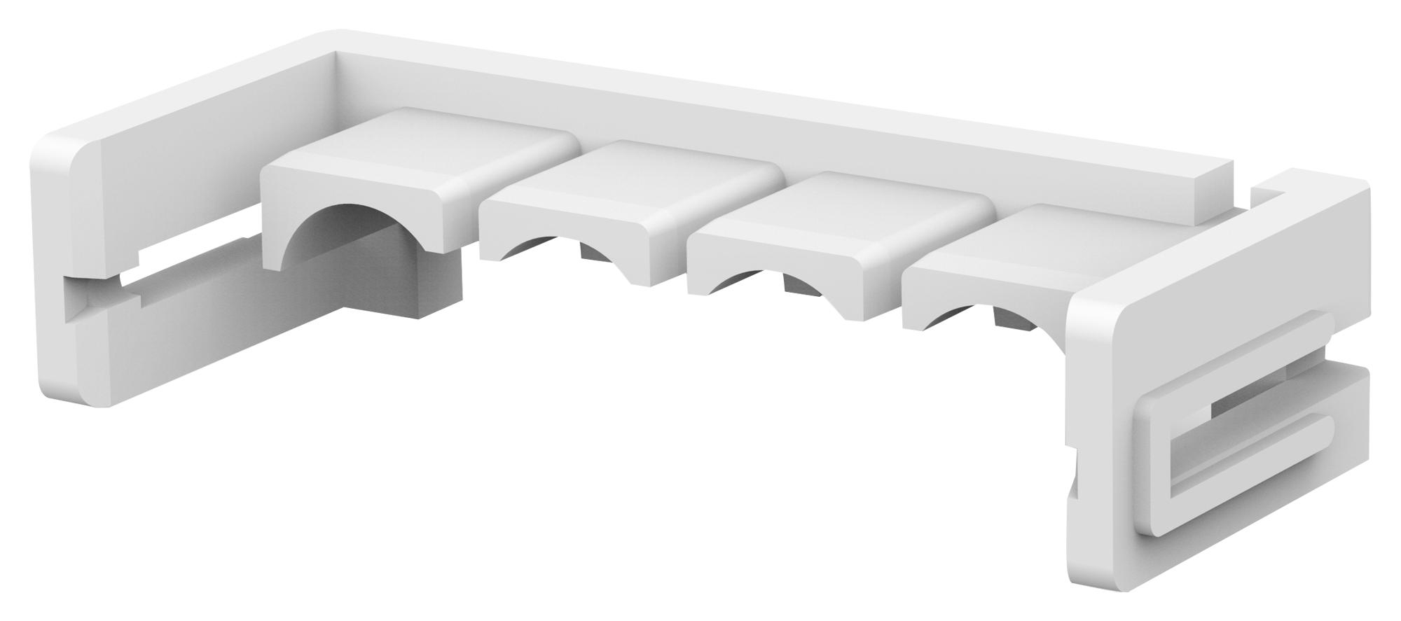 177920-1 DOUBLE LOCK PLATE, 2POS, PA 66 GF, NAT AMP - TE CONNECTIVITY