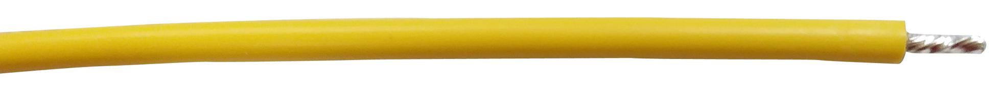 PP002416 HOOK-UP WIRE, 30AWG, YELLOW, 305M, 300V PRO POWER