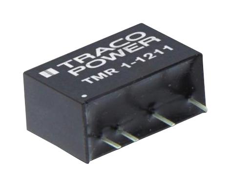 TMR1-4812 DC-DC CONVERTER, 12V, 0.083A TRACO POWER