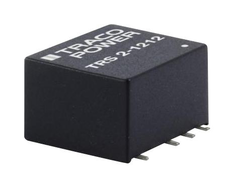 TRS2-1222 DC-DC CONVERTER, 2 O/P, 2W TRACO POWER