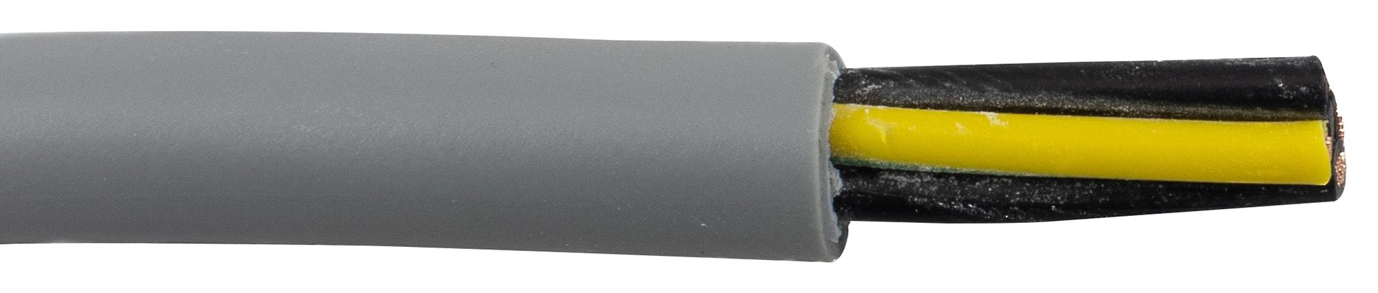 470415YY GE033 UNSHLD FLEX CABLE, 4COND, 100M, GREY ALPHA WIRE