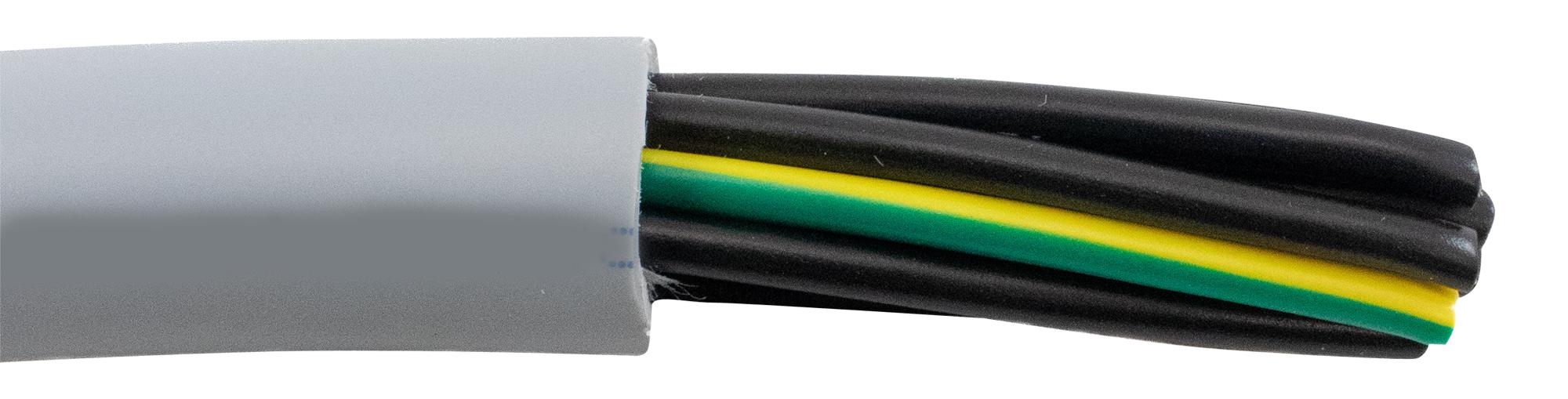 470071YY GE033 UNSHLD FLEX CABLE, 7COND, 100M, GREY ALPHA WIRE