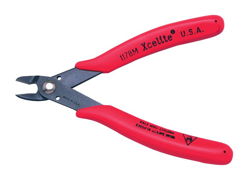 1178M DIAGONAL CUTTER, FLUSH, 1.6MM, 143MM WELLER XCELITE