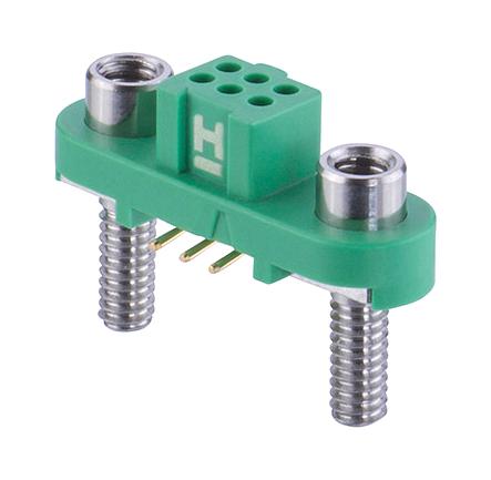 G125-FS10605F3P CONNECTOR, RCPT, 6POS, 2ROW, 1.25MM HARWIN