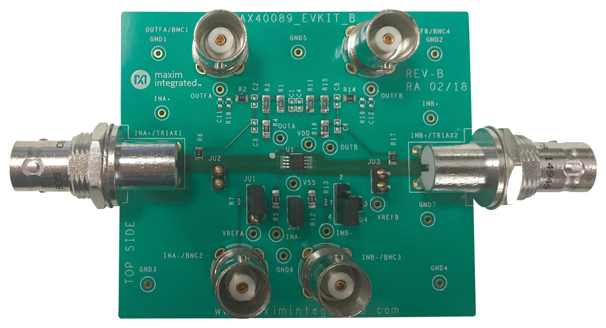 MAX40089EVKIT# EVAL KIT, LOW NOISE AMPLIFIER MAXIM INTEGRATED / ANALOG DEVICES
