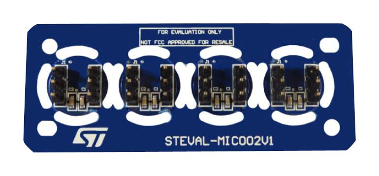 STEVAL-MIC002V1 MICROPHONE COUPON BOARD, EXPANSION BOARD STMICROELECTRONICS