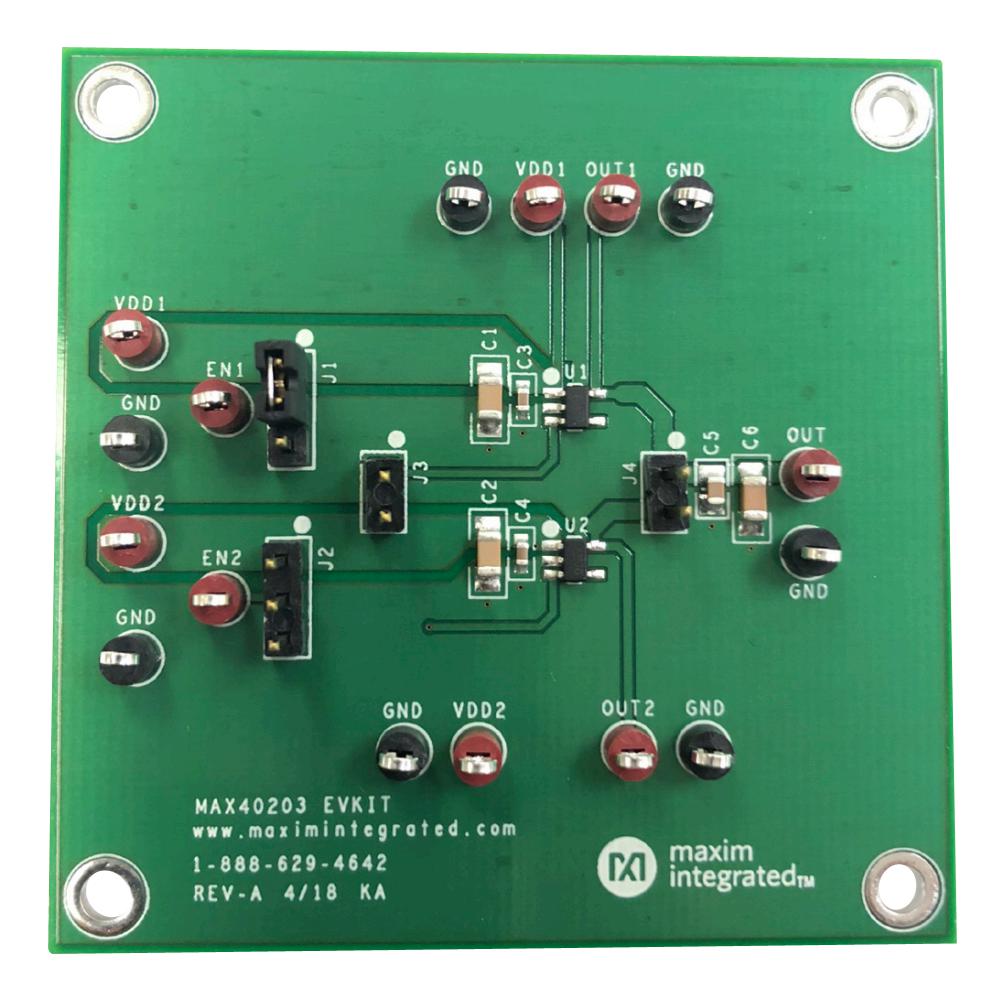 MAX40203EVKIT# EVAL KIT, IDEAL DIODE CURRENT-SWITCH MAXIM INTEGRATED / ANALOG DEVICES