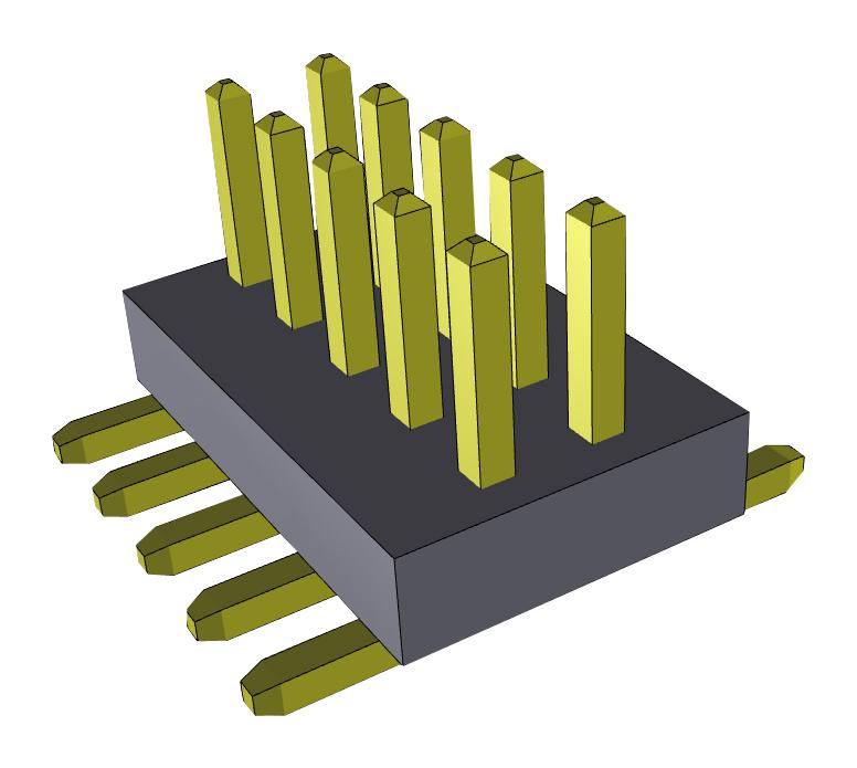 FTM-105-02-F-DV CONNECTOR, HEADER, 10POS, 2ROW, 1MM SAMTEC