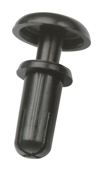 700970300 SNAP RIVET, 2MM, NYLON 6.6, BLACK WURTH ELEKTRONIK