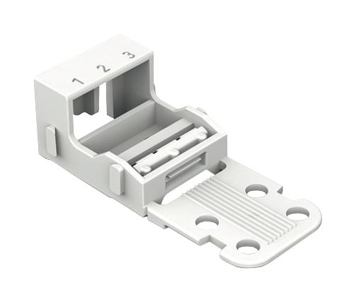 221-503 MOUNTING CARRIER, WHITE, 3COND TB WAGO