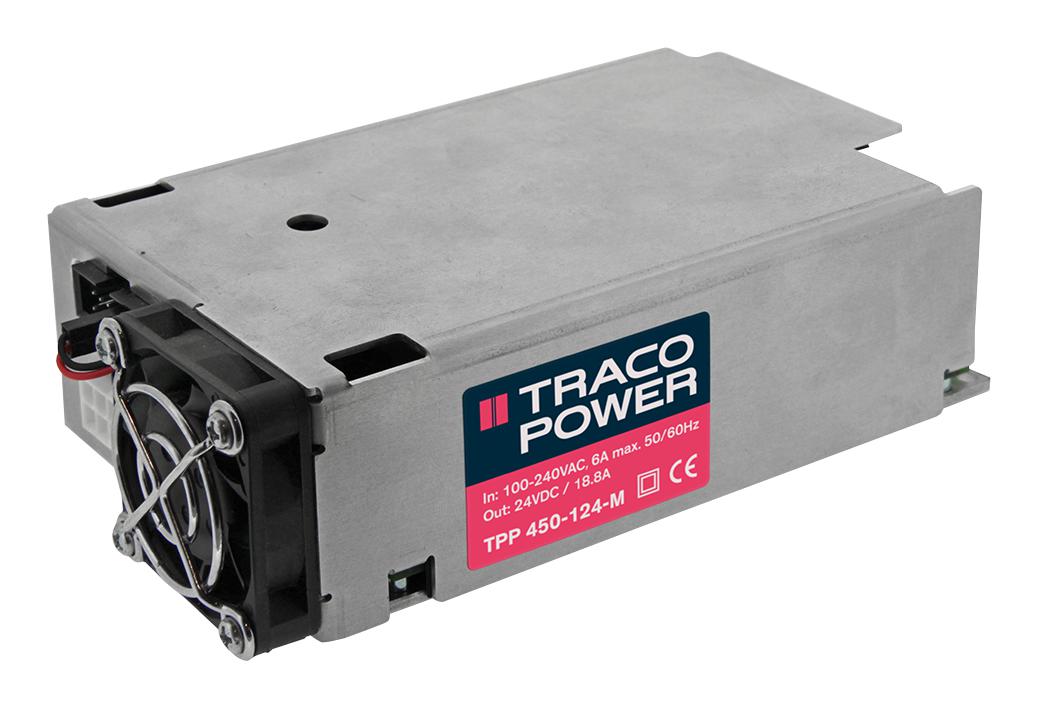 TPP 450-148-M POWER SUPPLY, AC-DC, 48V, 9.4A TRACO POWER