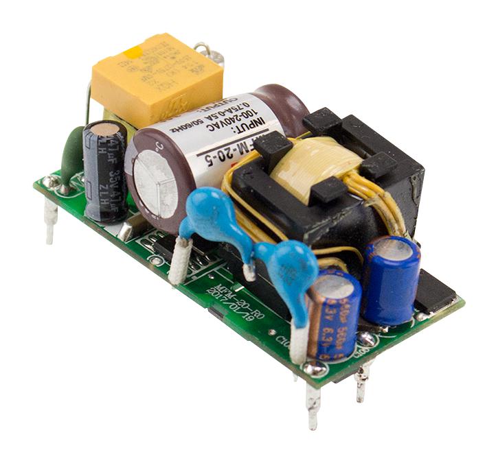 MFM-20-12 POWER SUPPLY, AC-DC, 12V, 1.8A MEAN WELL