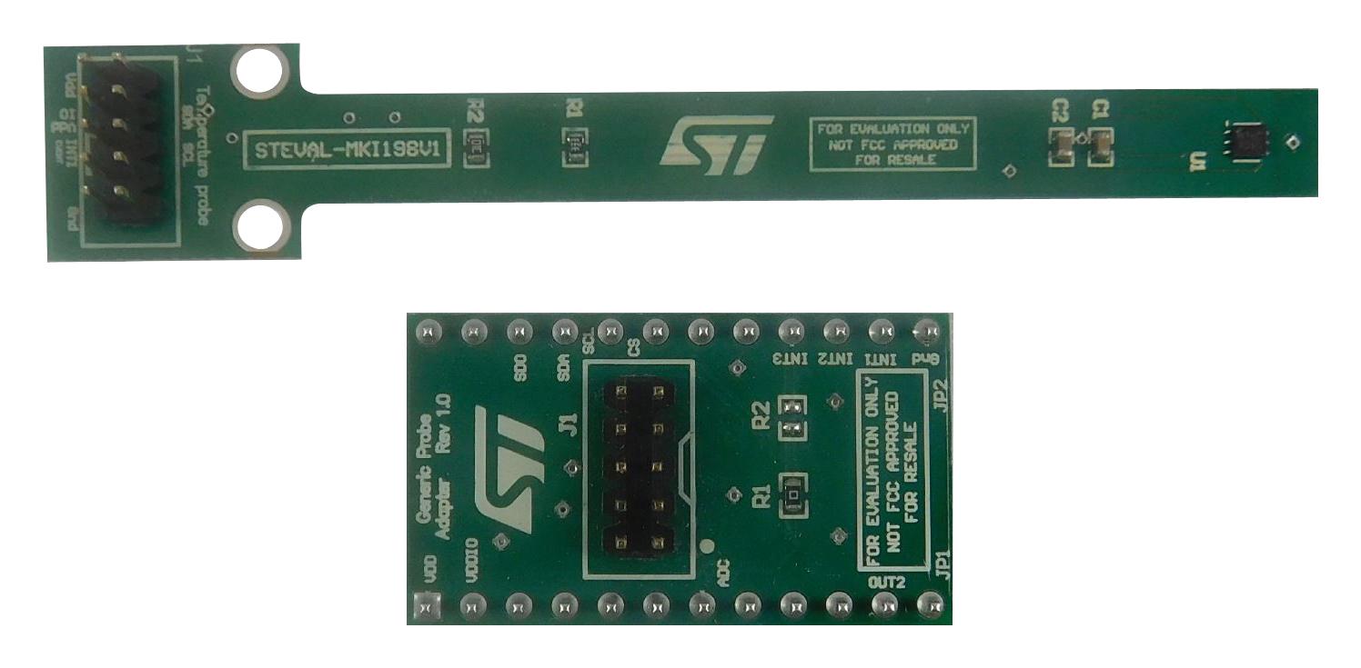 STEVAL-MKI198V1K EVALUATION KIT, TEMPERATURE SENSOR STMICROELECTRONICS