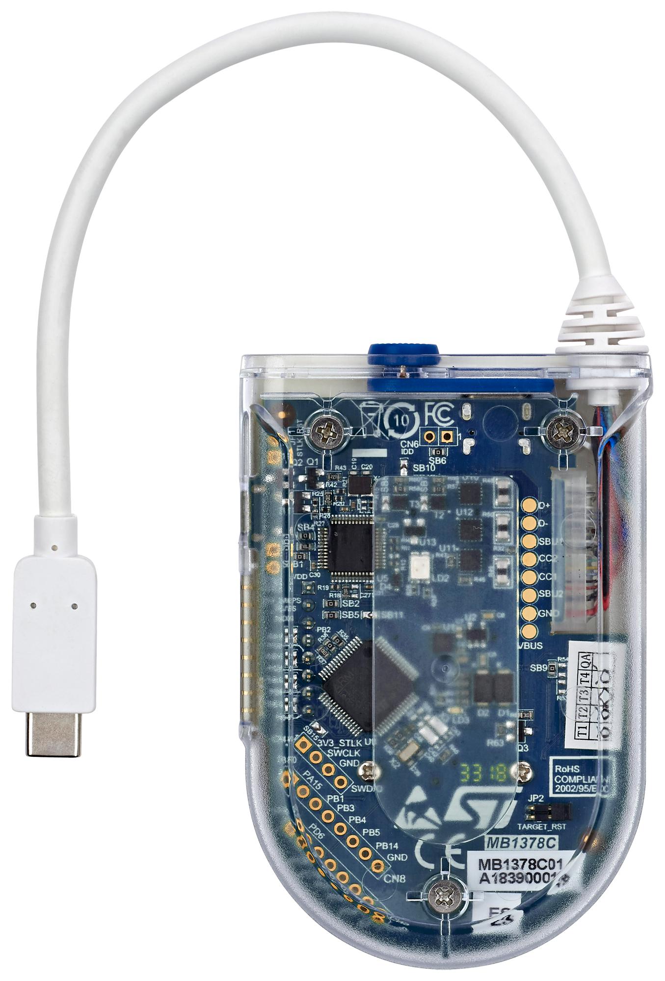 STM32G071B-DISCO DISCOVERY KIT, USB TYPE-C PD CONTROLLER STMICROELECTRONICS