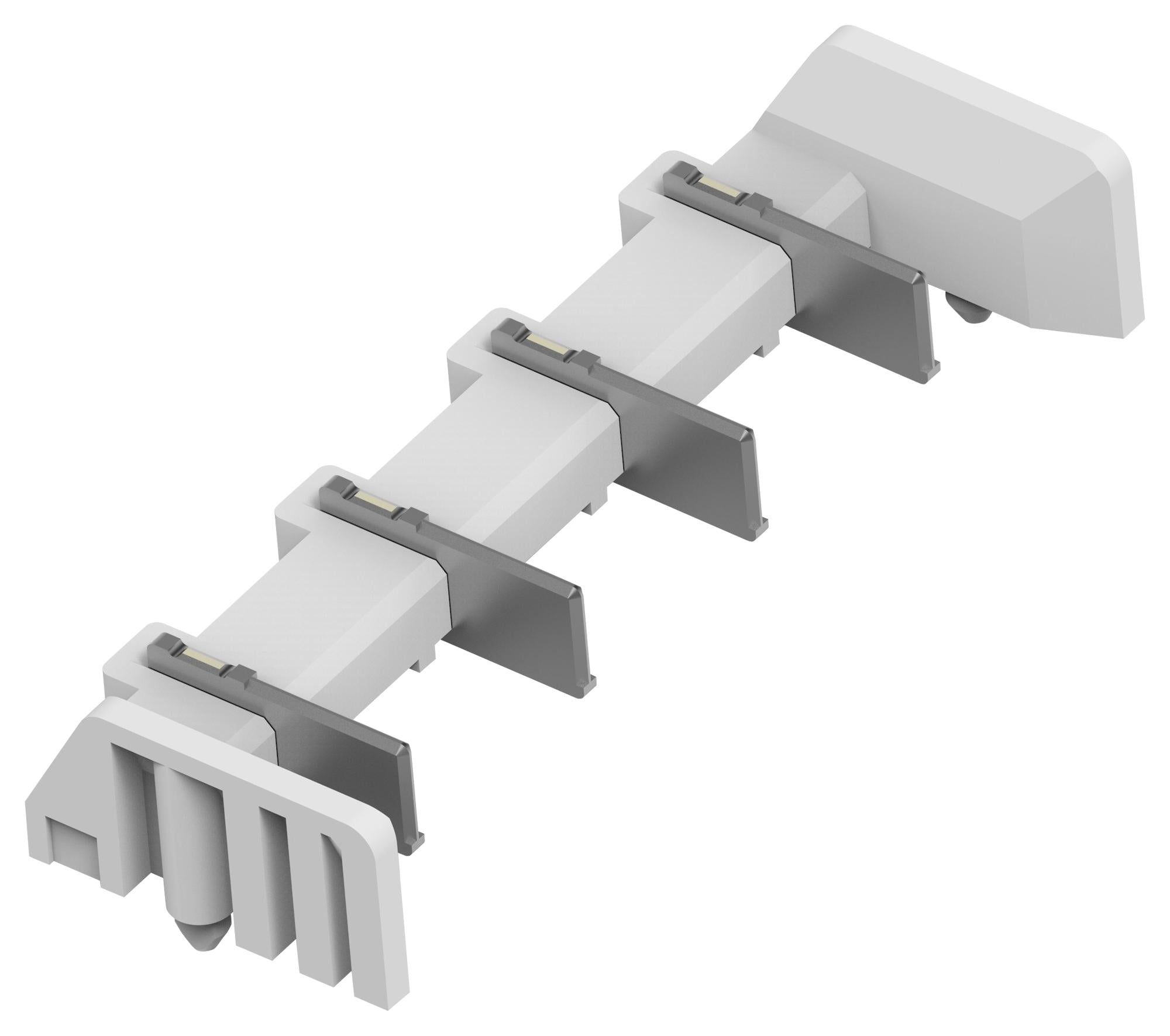 2318136-4 TERMINAL BLOCK, HEADER, 4POS, SMD BUCHANAN - TE CONNECTIVITY