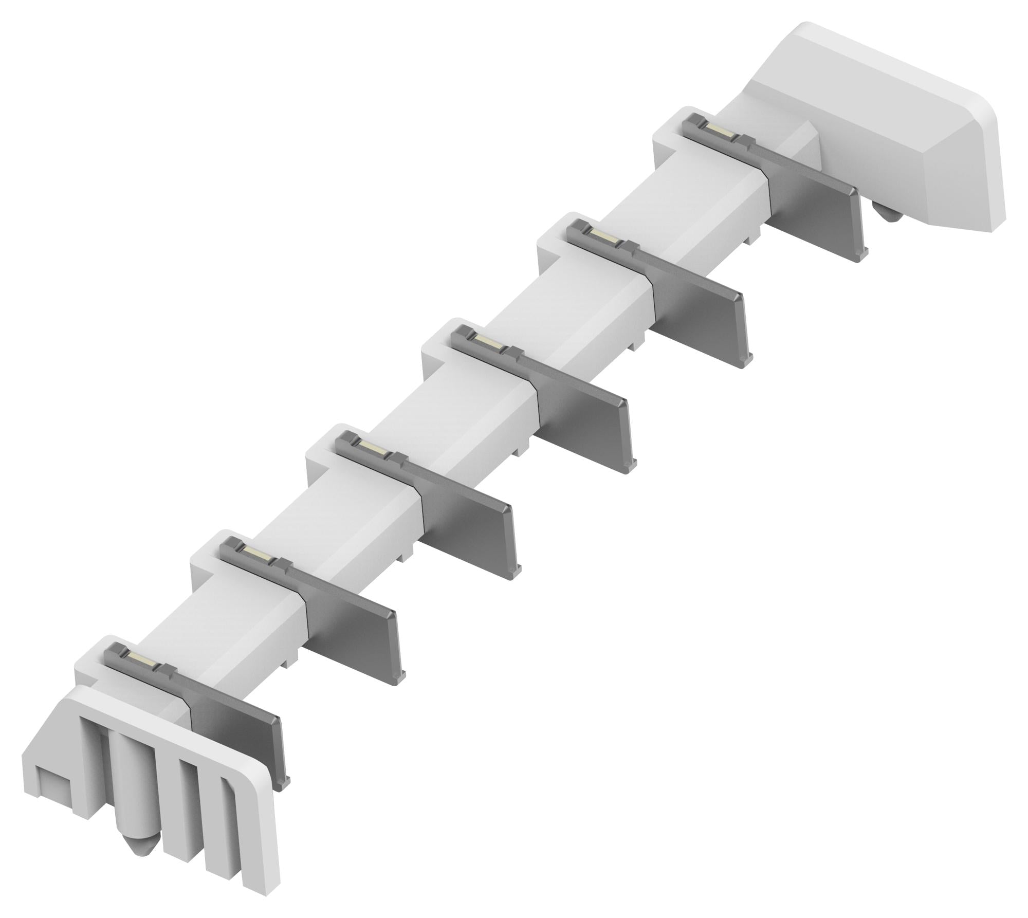 2318136-6 TERMINAL BLOCK, HEADER, 6POS, SMD BUCHANAN - TE CONNECTIVITY