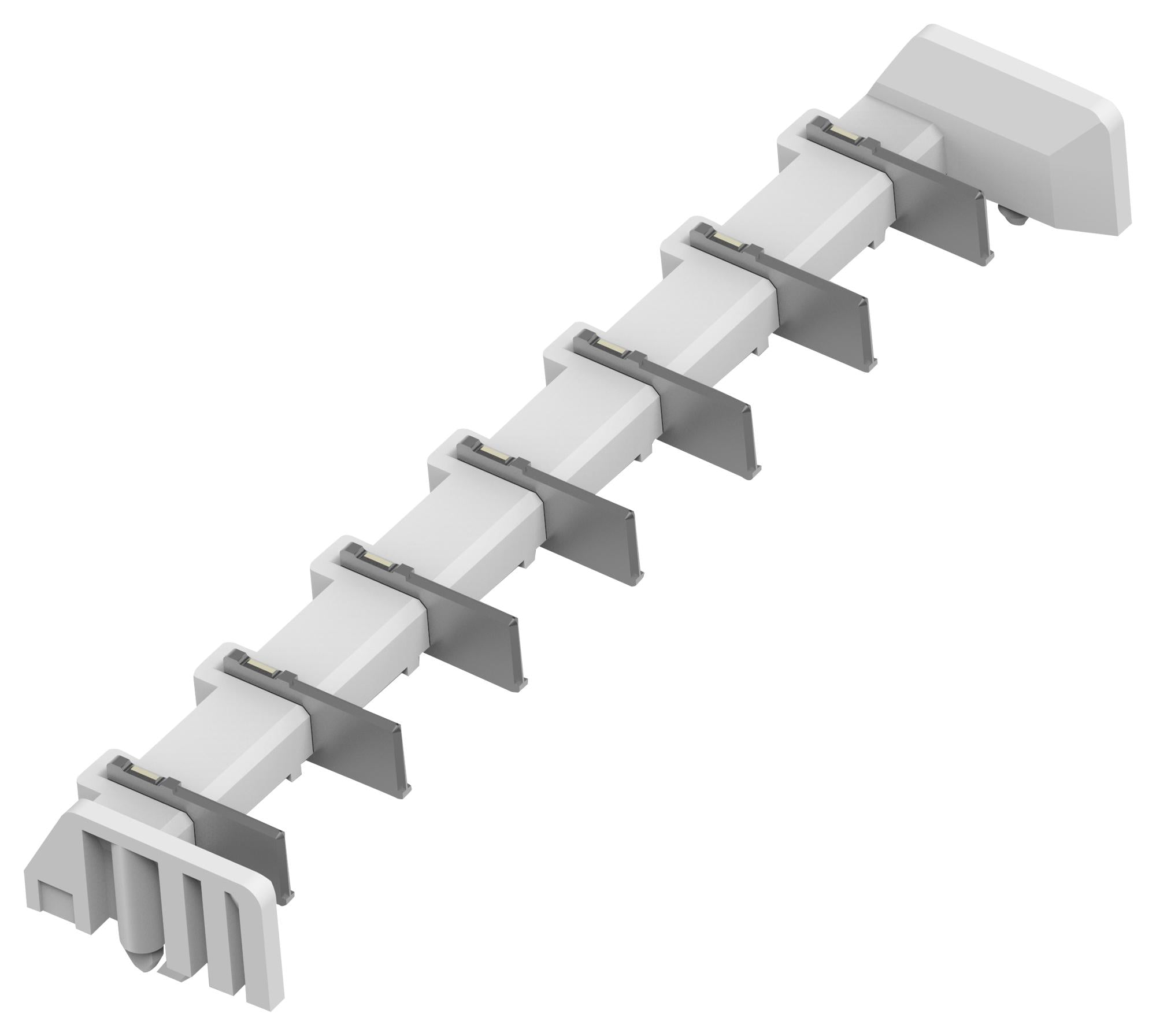 2318136-7 TERMINAL BLOCK, HEADER, 7POS, SMD BUCHANAN - TE CONNECTIVITY