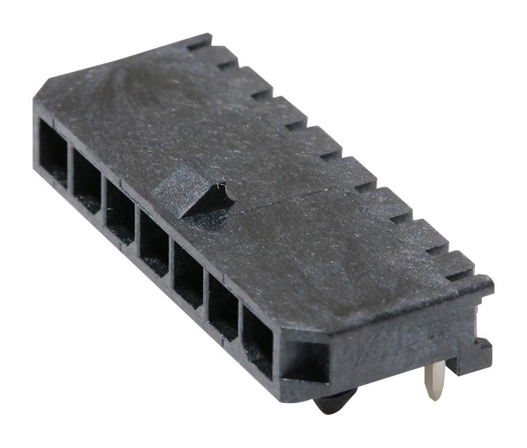 43650-0700 CONNECTOR, HEADER, 7POS, 1ROW, 3MM MOLEX