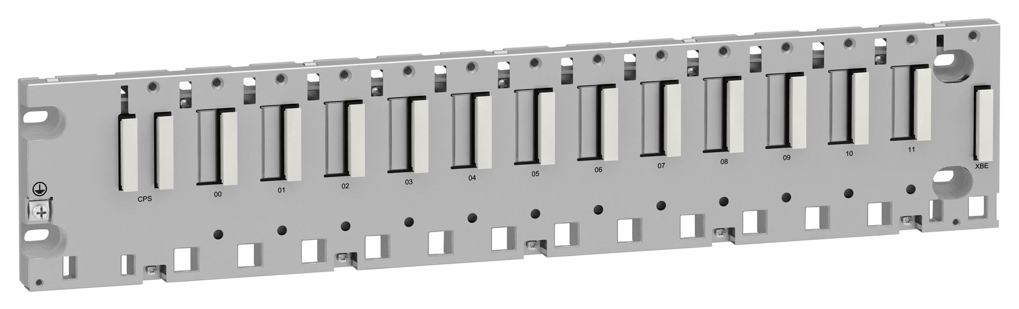 BMXXBP1200H RUGGEDIZED RACK, 12 SLOT, PANEL SCHNEIDER ELECTRIC