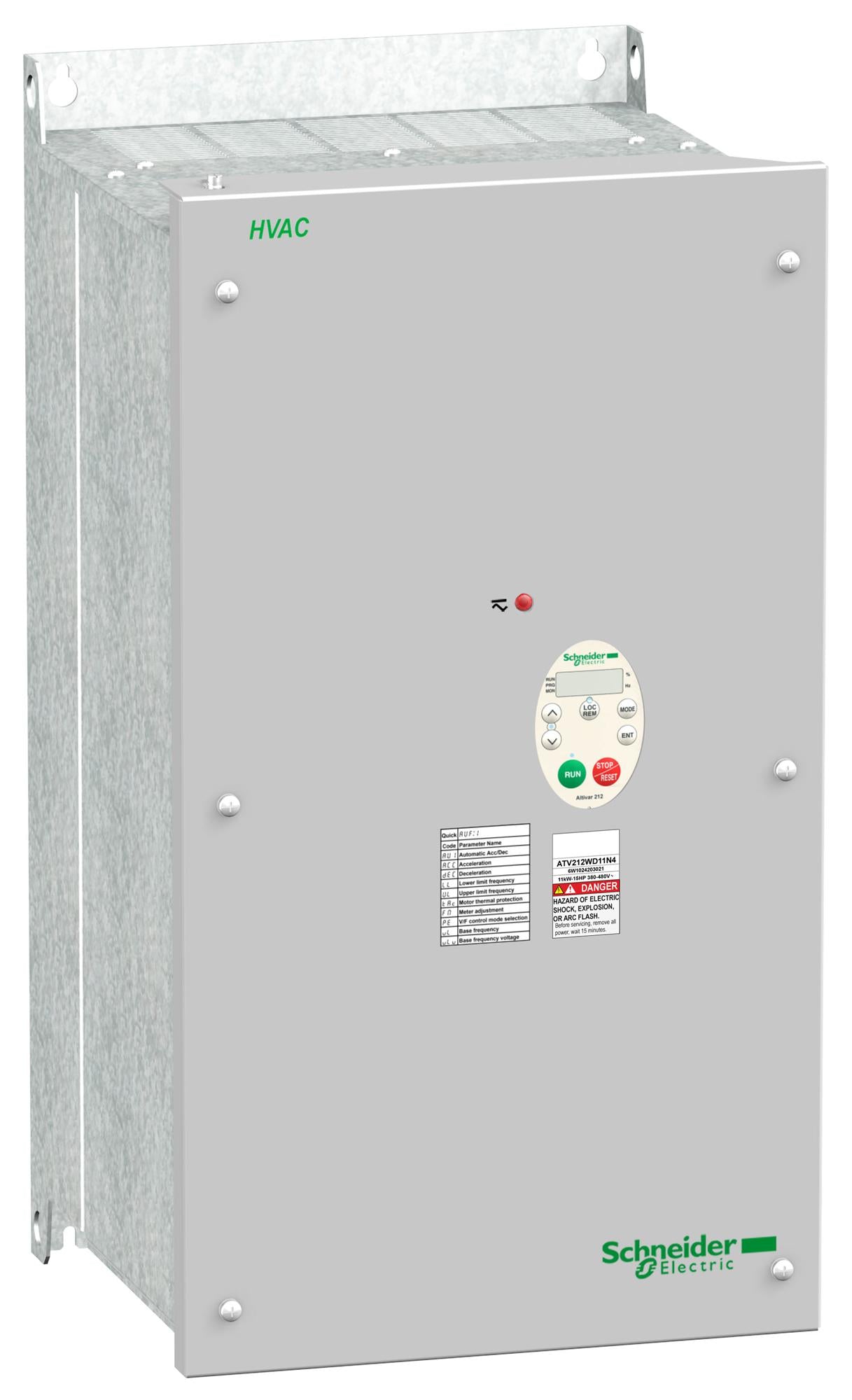 ATV212WD11N4C VAR SPEED DRIVE , 3-PH, 11KW, 480VAC SCHNEIDER ELECTRIC