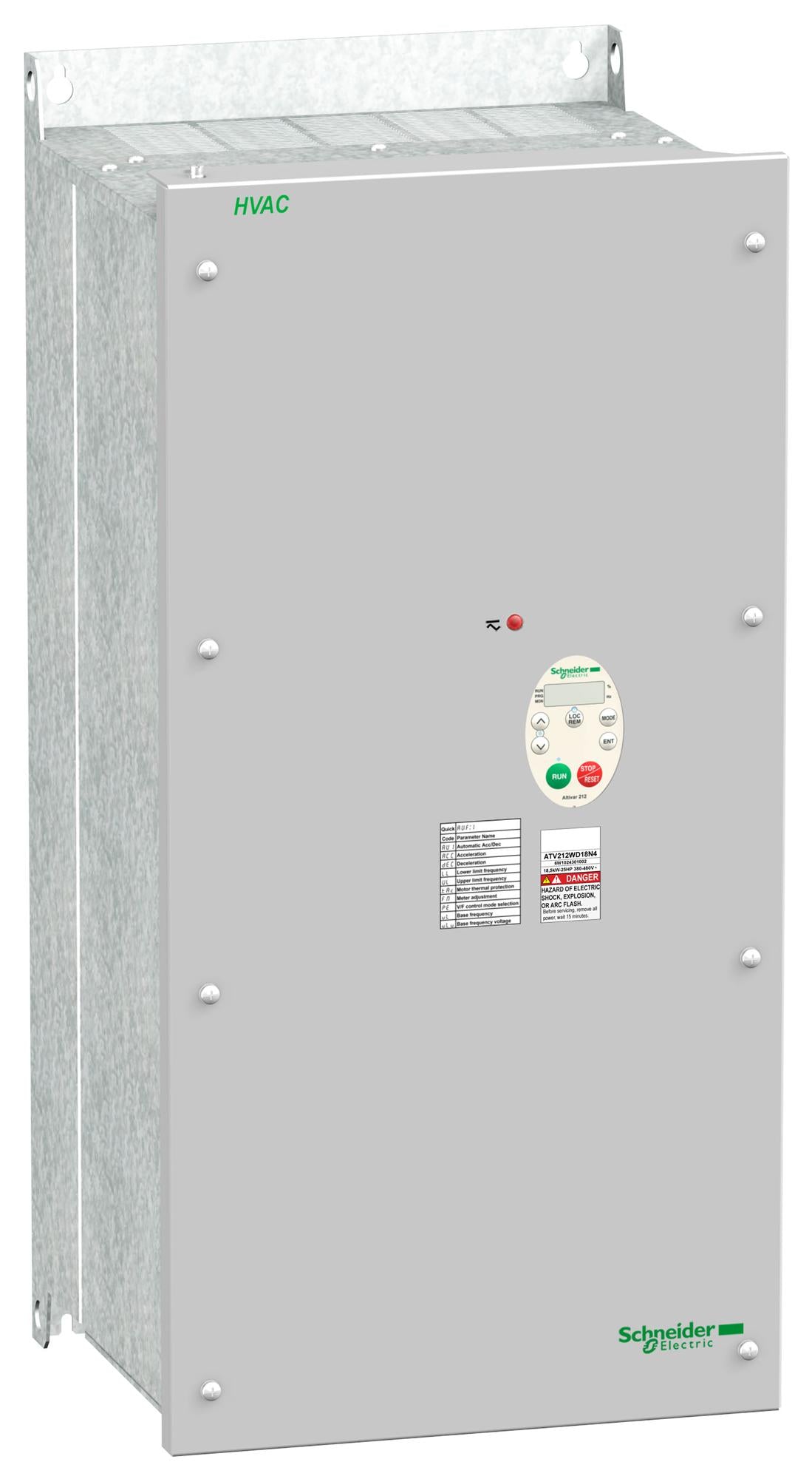 ATV212WD18N4 MOTOR CONTROLLER, 3-PH, , 18.5KW SCHNEIDER ELECTRIC