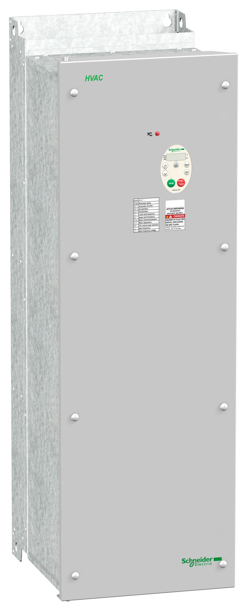 ATV212WD45N4 VAR SPEED DRIVE , 3-PH, 45KW, 480VAC SCHNEIDER ELECTRIC