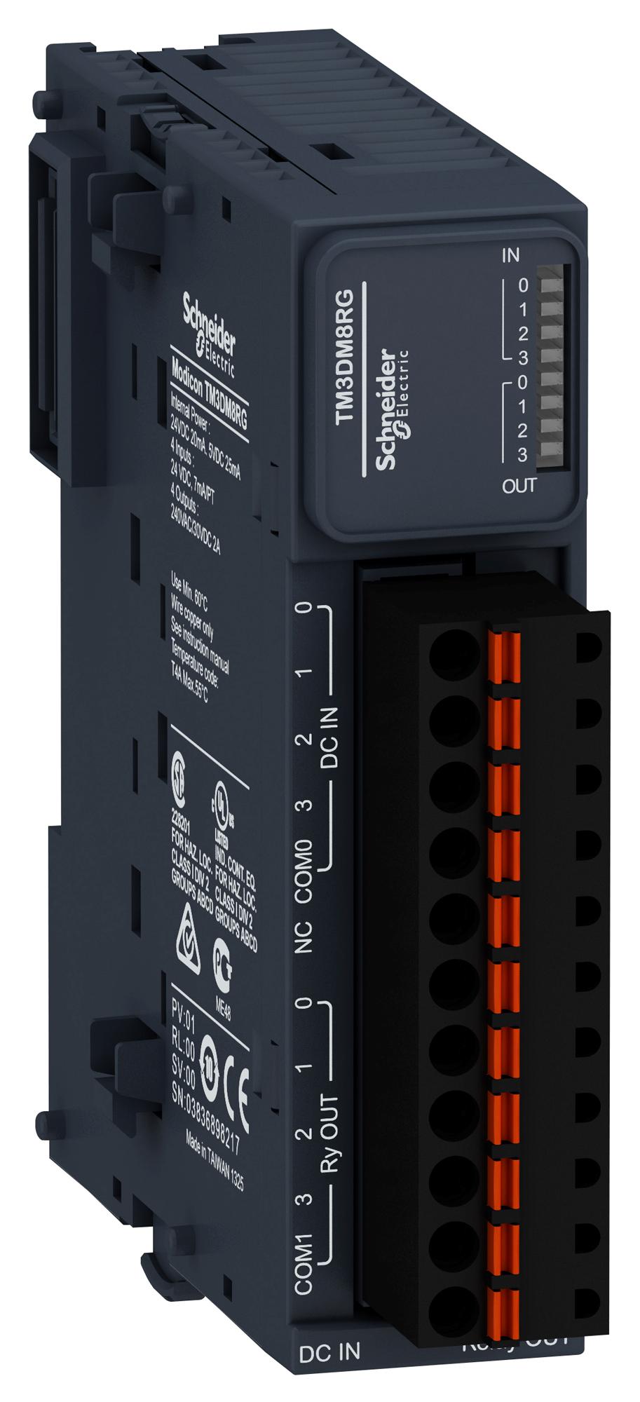 TM3DM8RG DISCRETE 8 I/O MODULE SCHNEIDER ELECTRIC