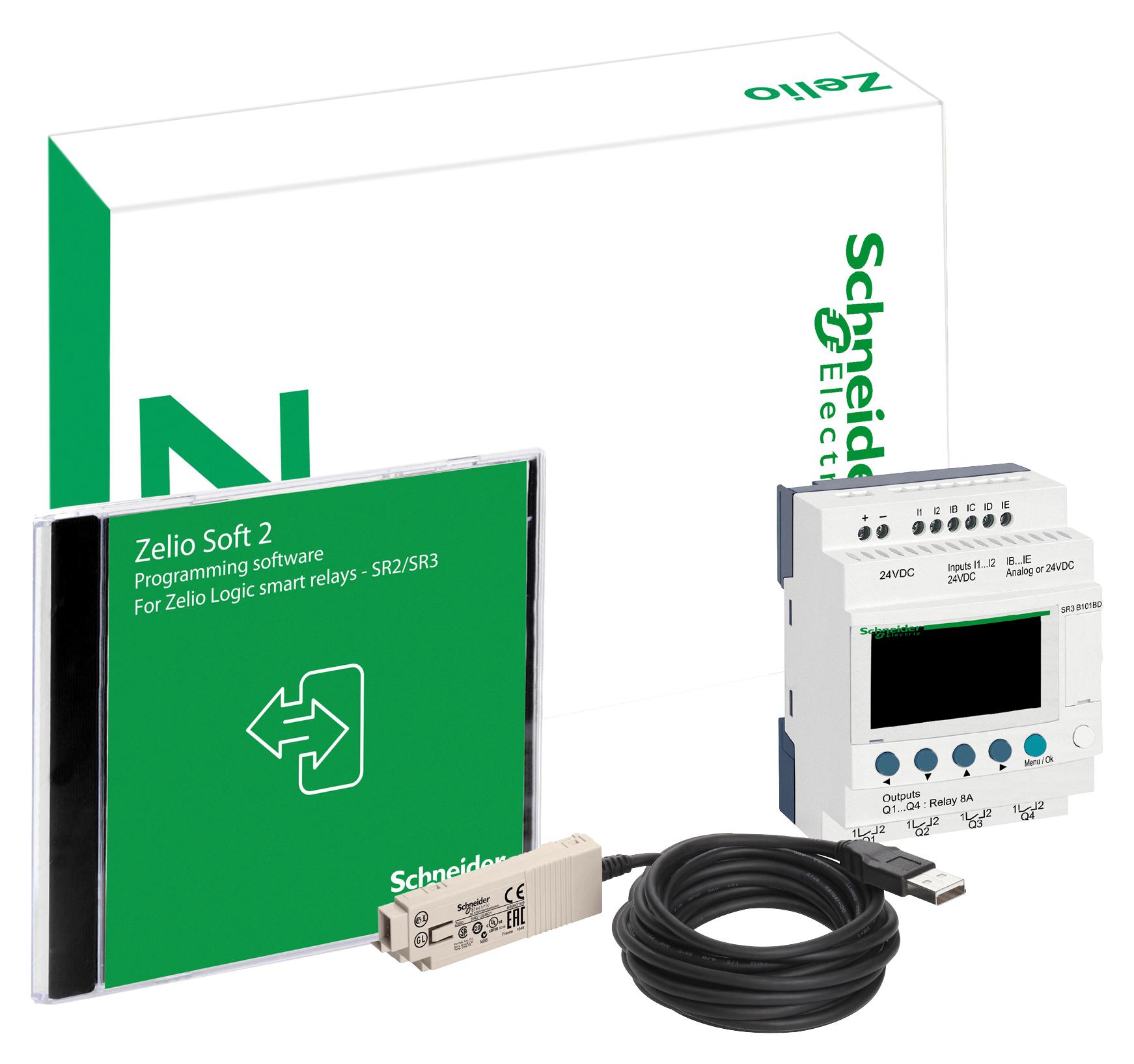 SR3PACKBD COMPACT SMART RELAY, 6I/P, 4O/P DIGITAL SCHNEIDER ELECTRIC
