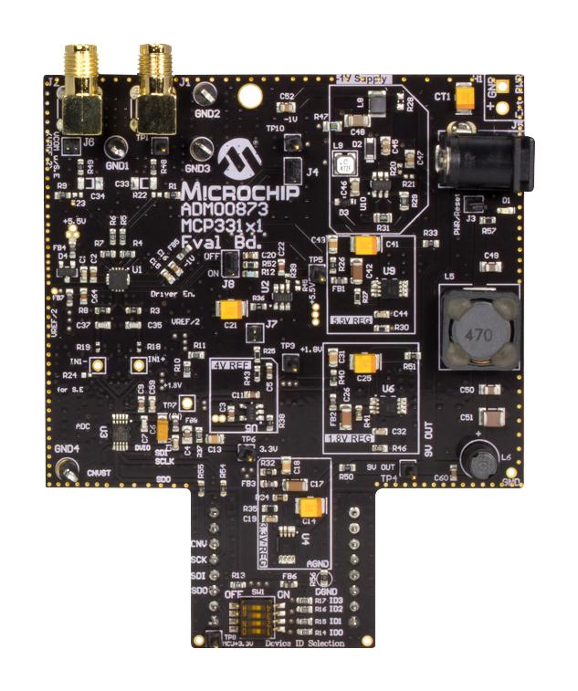 ADM00873 EVAL BOARD, SUCCESSIVE APPROXIMATION ADC MICROCHIP