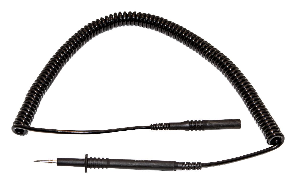 BU-4061-C-24-0. TEST LEAD, PLUG-TEST TIP PROBE, 610MM MUELLER ELECTRIC