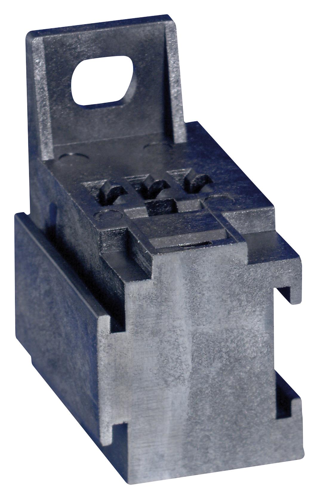 1-1904045-5 RELAY SOCKET, 5POS, BRACKET, QC TE CONNECTIVITY