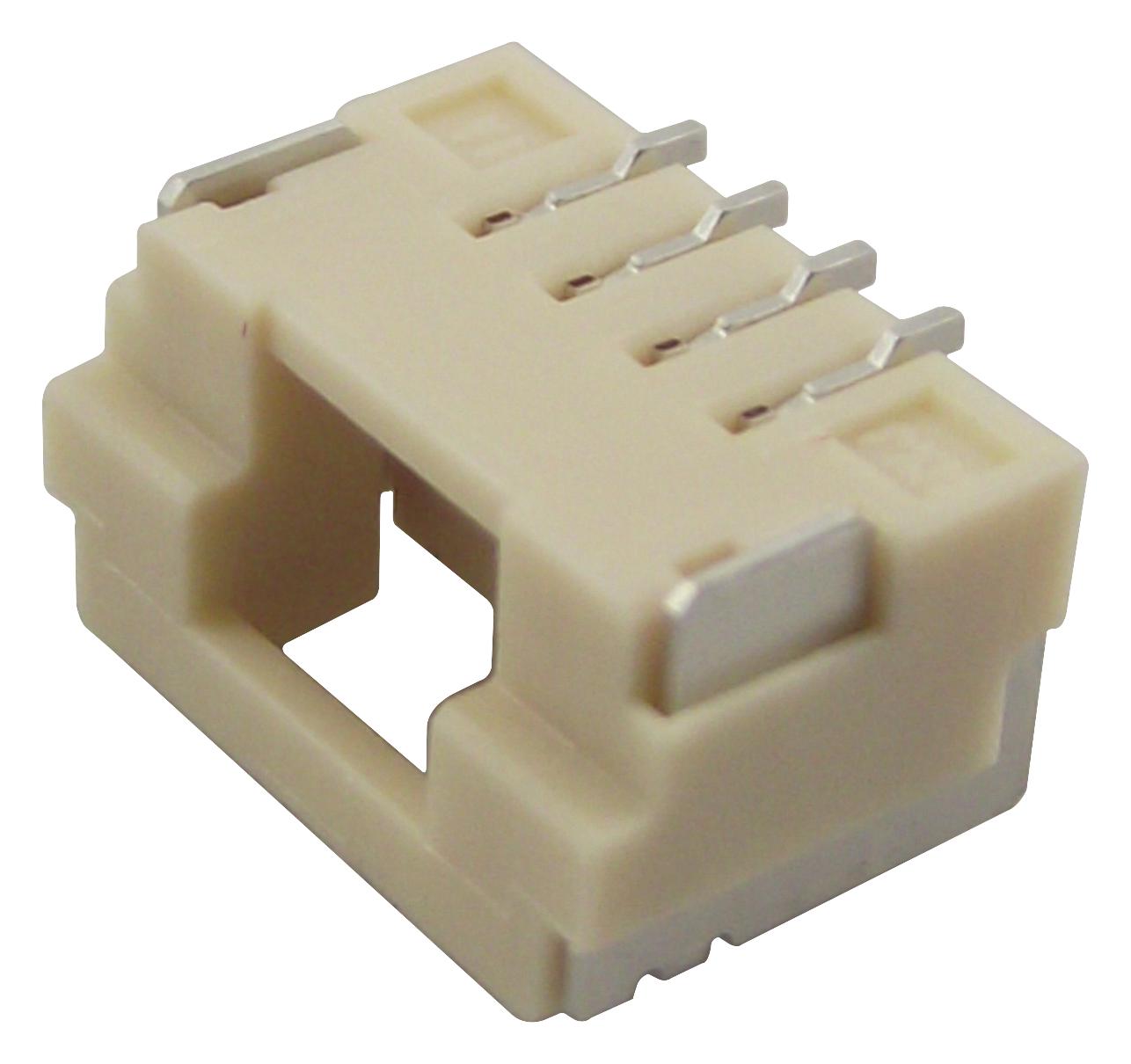 502382-0470 CONNECTOR, RCPT, 4POS, 1ROW, 1.25MM MOLEX