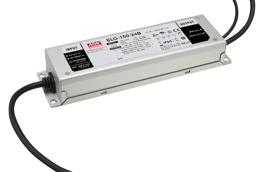 ELG-150-54DA-3Y LED DRIVER, CONST CURRENT/VOLT, 151.2W MEAN WELL