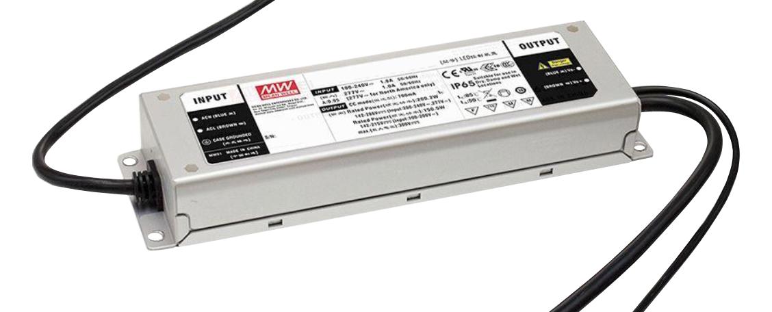 ELG-200-C1400D2 LED DRIVER, CONSTANT CURRENT, 198.8W MEAN WELL