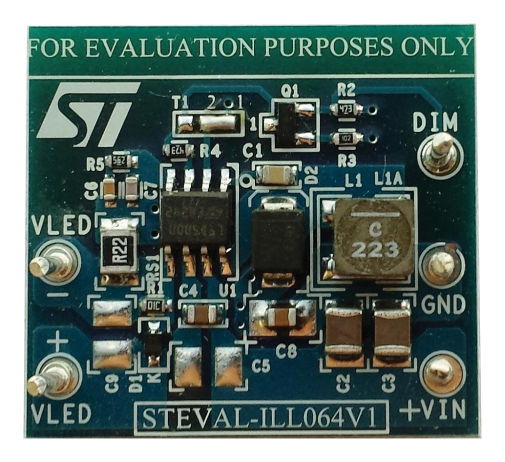 STEVAL-ILL064V1 EVAL BOARD, 3A LED DRIVER STMICROELECTRONICS