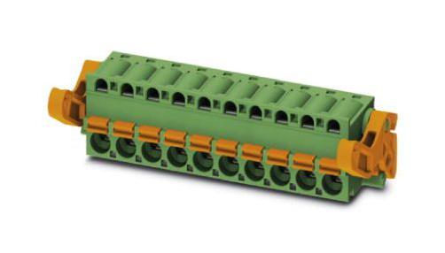 FKC 2,5/ 2-ST-5,08-LR TERMINAL BLOCK, PLUGGABLE, 2WAY, GREEN PHOENIX CONTACT