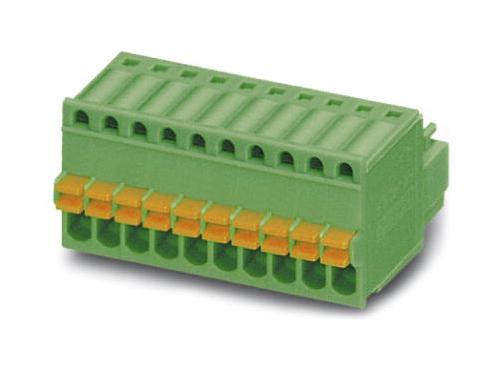 FK-MC 0,5/10-ST-2,5 BK TERMINAL BLOCK, PLUGGABLE, 10WAYS PHOENIX CONTACT