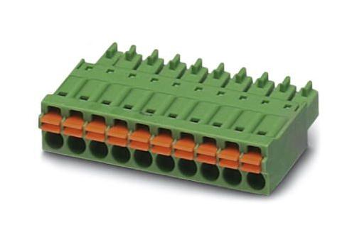 FMC 1,5/ 5-ST-3,5 BK BD:6-10 TERMINAL BLOCK, PLUGGABLE, 5WAY PHOENIX CONTACT