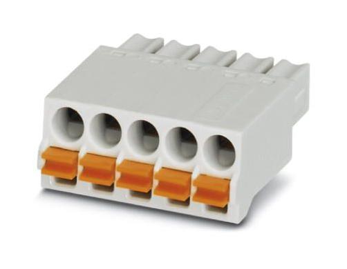 FMC 1,5/ 5-ST-3,5 GY7035 TERMINAL BLOCK, PLUGGABLE, 5WAY PHOENIX CONTACT