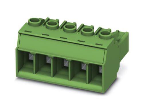 PC 5/ 3-ST1-7,62 1CPBDL3L2L1SO TERMINAL BLOCK, PLUGGABLE, 3WAY, GRN PHOENIX CONTACT