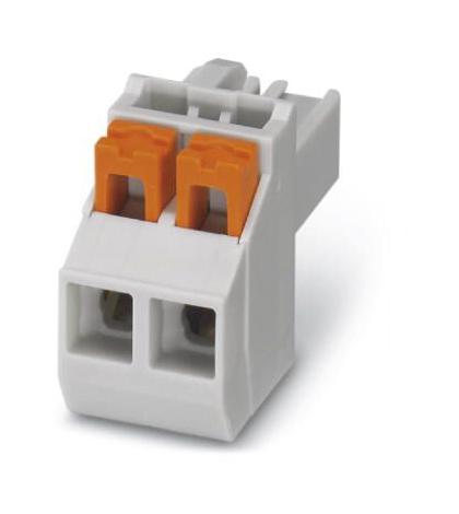 PSPT 2,5/ 2-ST KMGY TERMINAL BLOCK, PLUGGABLE, 2WAY PHOENIX CONTACT