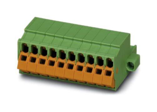 QC 1,5/ 4-STF TERMINAL BLOCK, PLUGGABLE, 4WAY PHOENIX CONTACT