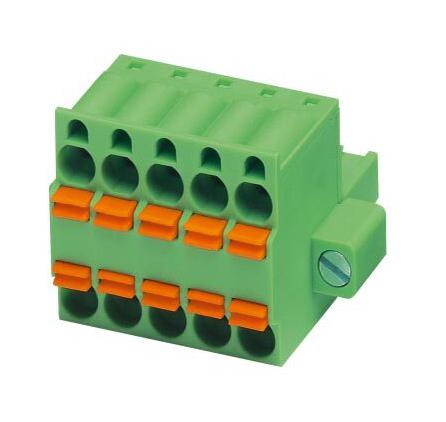 TFKC 2,5/ 5-STF-5,08 AU TERMINAL BLOCK, PLUGGABLE, 5WAY PHOENIX CONTACT