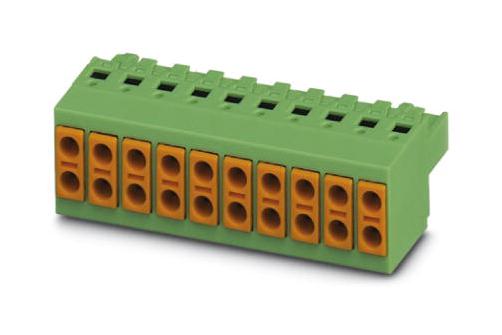 TVFKC 1,5/ 5-ST GY7035 TERMINAL BLOCK, PLUGGABLE, TWIN BUS/5WAY PHOENIX CONTACT