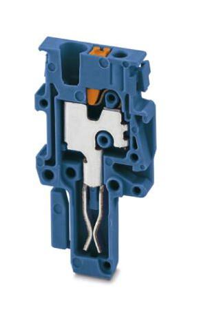 PP-H 1,5/S/1-M BU TERMINAL BLOCK, PLUGGABLE, 1WAY, BLU PHOENIX CONTACT